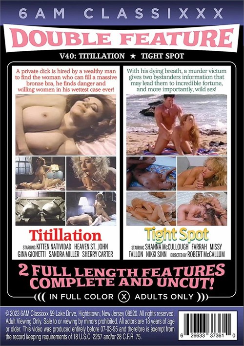 Double Feature V40: Titillation/Tight Spot