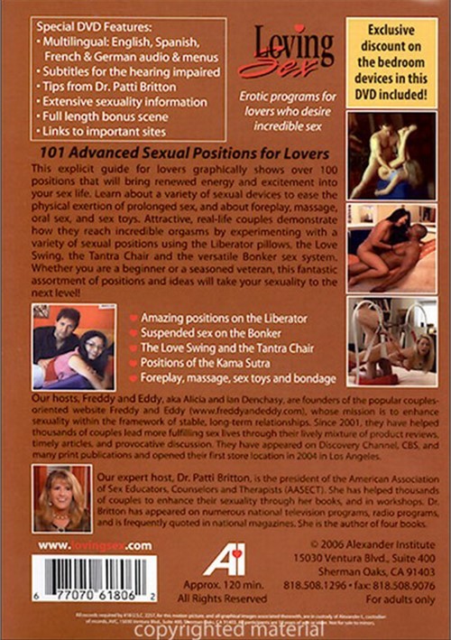 101 Advanced Sexual Positions for Lovers