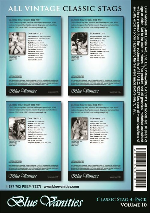 Classic Stag 4 Pack 10