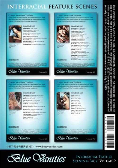Interracial Feature Scenes 4-Pack Vol. 2